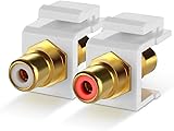 TNP RCA Keystone Jack Insert Connector Socket