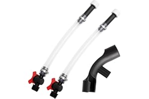 YILENXURI Gas Cans, racing fuel jug hose,racing VP fuel jug, egs Jugs, LC2 Jugs, Scribner Fuel Jugs,Scribner Fuel Jugs, gas can,5 Gallon Gas Can for Racing, Trigger Hose, with Ball Valve Shut and bender.