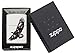 Zippo Eagle & Soldier Pocket Lighter, White Matte (ZO12303), One Size