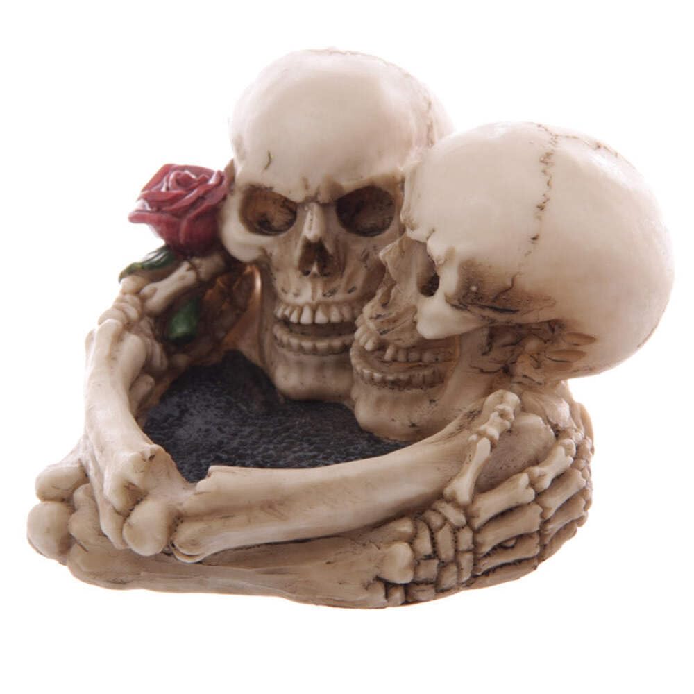 Puckator SK176 Skull Lovers' Ashtray 12.5 x 11.5 x 7.5 cm