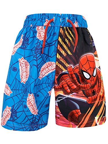 Spideman Boys Marvel Spider-man Swim Shorts Size 6