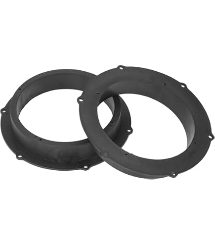 Speaker Adapter 6.5 Inch Pair Of 6.5" Flush Mount Speaker Rings - MDF Spacers For Car Audio Installations MDF Flush Mount Speaker Spacers - Foto 10