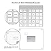 Cateck 28-Key Rechargeable Aluminum Bluetooth Wireless Keypad Number Pad Keyboard for iMac, MacBook Air, MacBook Pro, MacBook, and Mac Mini