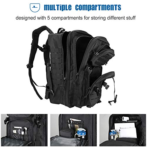 Kosse Tactical Backpack 42L Rucksack 3 Day Outdoor Military Army