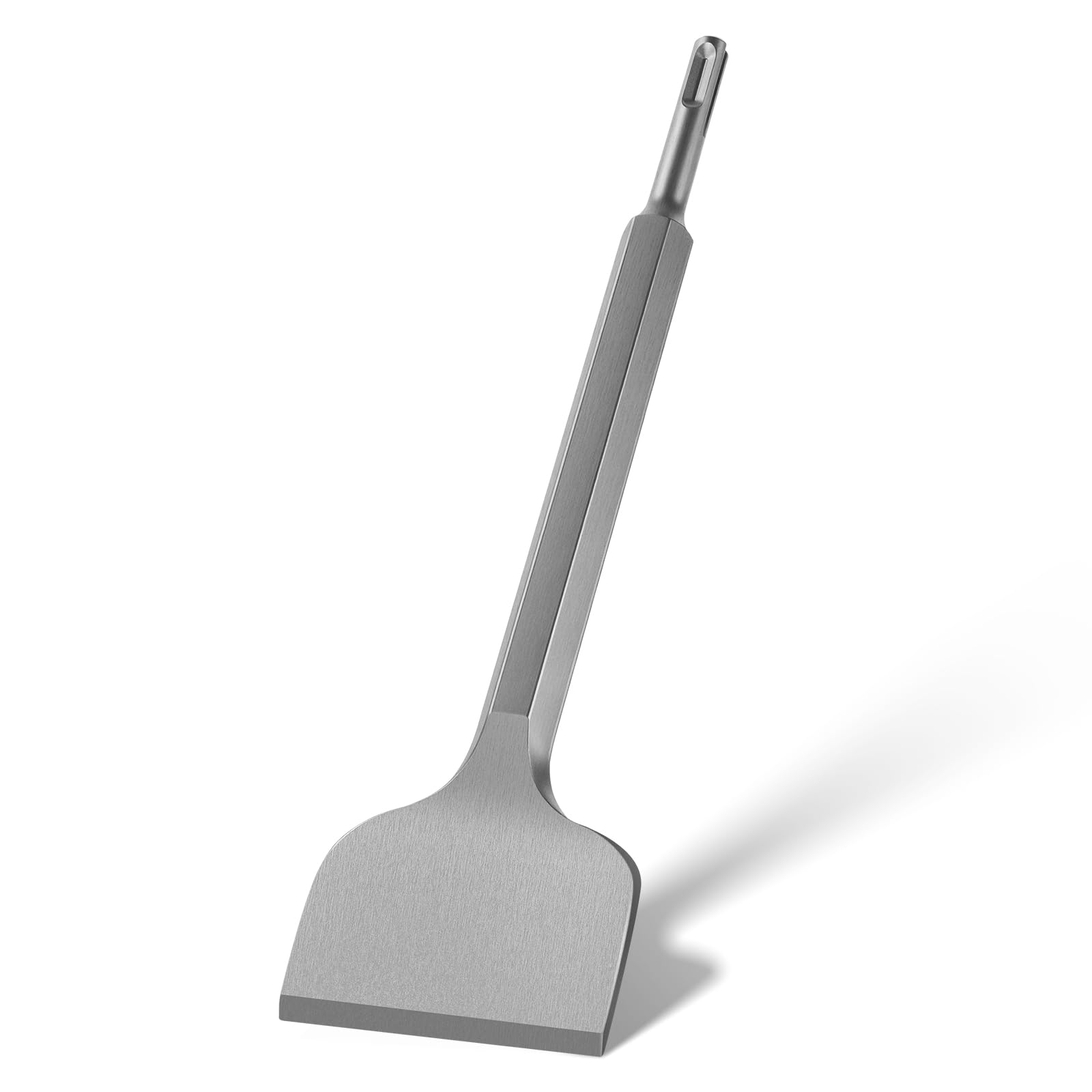 flintronic Chisel for SDS Plus Bits, Wide Flat Chisel 75 x 280 x 17 mm, Hammer Drill Chisel, Tile Chisel for Masonry, Brick, Concrete, Floor Tiles, Artficial Stone, Ceramic Tile, Granite