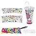 PURPLE LADYBUG Decorate Your Own Tumbler for Kids with Color in Designs - Great 8 Year Old Girl Gifts & Easter Gifts for Girls 8-12 - Girls Crafts Ages 5-7, Arts and Crafts for Kids Ages 8-12 Girls