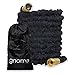 Gnome Garden Hose | Flexible Expandable Non-Kink Water Hose | Best in Class Reinforced USA Sized Solid Brass Connectors | On/Off Valve, Lightweight, Pocket Bag, Great Gift for Men or Women