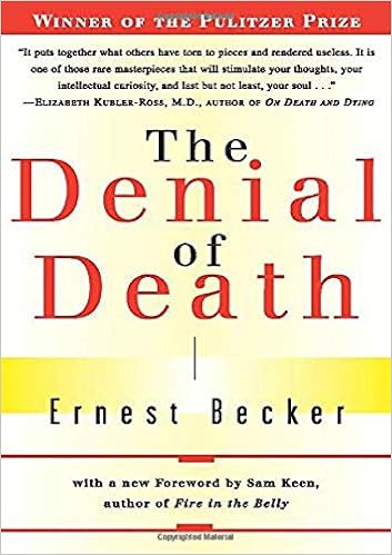 Buy The Denial Of Death Free Press Paperback Book Online At Low