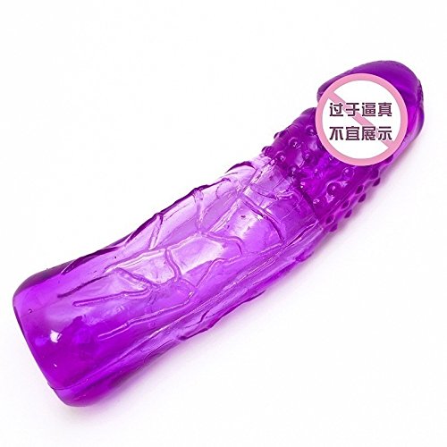 sandywident Fashion Sex Toys Men's Crystal Condoms Lengthen Enlargement Lasting Silicone Sleeve Sex Toy