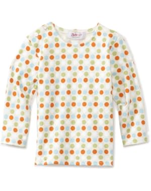 Unisex baby Sunset Dots Organic Long Sleeve Tee