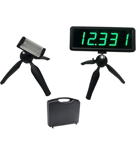 Ousmile Lot De 2 Minuteurs Laser Sans Fil Pour Sprints, Système De