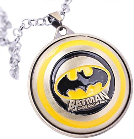 Batman "The Brave And The Bold" Pendant Necklace (Bronze, alloy)