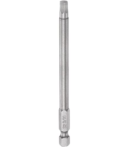 S For Wood 2PCS H5/16 Hex Head Screwdriver Bits - 5/16 Flat Tip 1/4 Hex ...