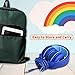 Kids Headphones,Isightguard Wired Headphones Kids, Adjustable Headband,Foldable Headsets, Tangle-Free Wires, 3.5mm Audio Cable, 85dB Volume Limited,Childrens Headphones on Ear (Blue)thumb 4