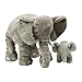 Ikea LEDDJUR 802.980.30 Soft Toy, Set of 2, Elephant, 13 Inch, Stuffed Animal Plush