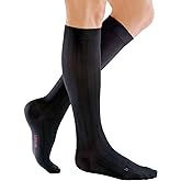 Mediven for Men Classic - 30-40 mmHg Calf High Compression Stockings, Closed Toe Leg Circulation Dress Socks, Leg Support Coverage