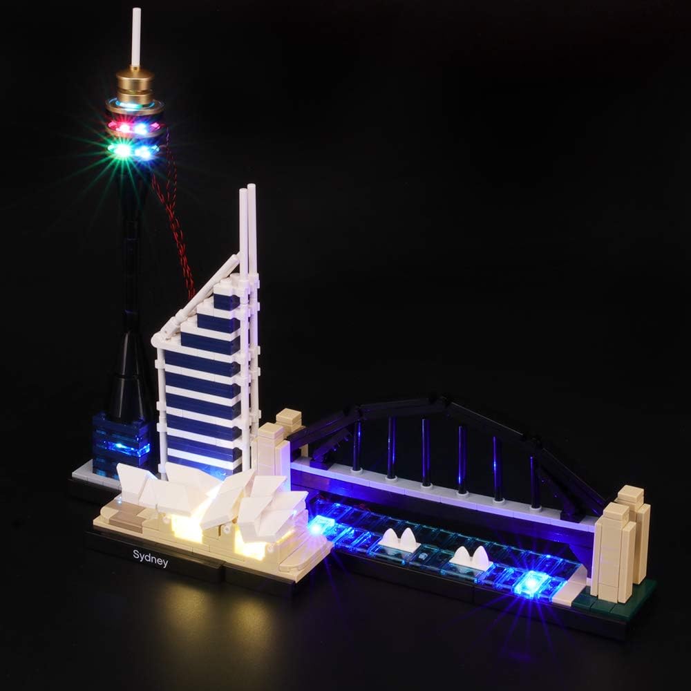 lego architecture lights