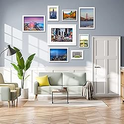 POUYCIW 14x18 inch Wood Picture Frame for Wall
