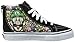 Vans K SK8-HI Zip Nintendo Mario Luigi Black Size 2.5