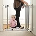 Dreambaby Dawson Auto-Close Security Gate w/Stay Open Feature, Silver (28-39in)