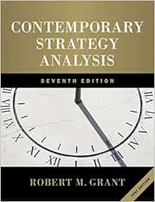 Amazoncom Contemporary Strategy Analysis Text Only - 