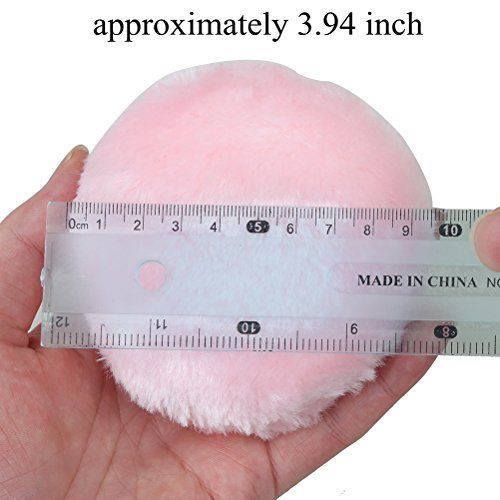 image for Joly Fluffy Powder Puff For Body Powder 3.94 inch Washable Blending Sp