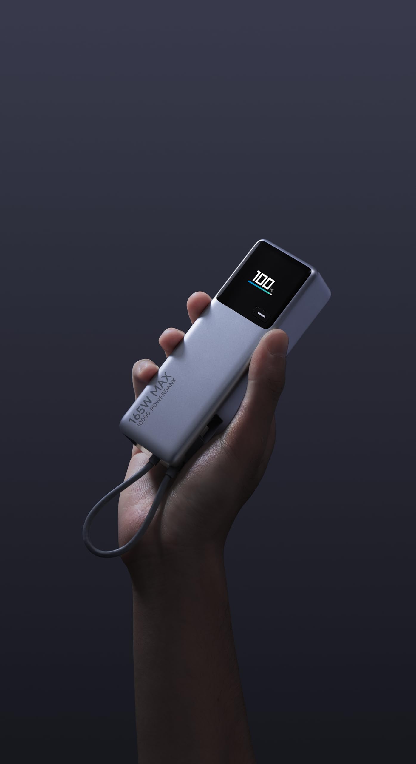 Xiaomi 165W Power Bank 10000mAh, Super Schnellladung|3 USB-C Ports for Multi-Device Charging Power, 120W PD3.0|Kompatibel mit Laptop, for iPhone 16, MacBook, Xiaomi, Samsung, Pixel 9 and More 2
