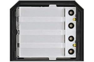 Aiphone Corporation GT-SW Call Switch Module for GT Series, Multi-Tenant Intercom, Entrance Stations, Fire Retardant, ABS Plastic Construction, 4-5/16" x 3-3/4" x 5/16", Black