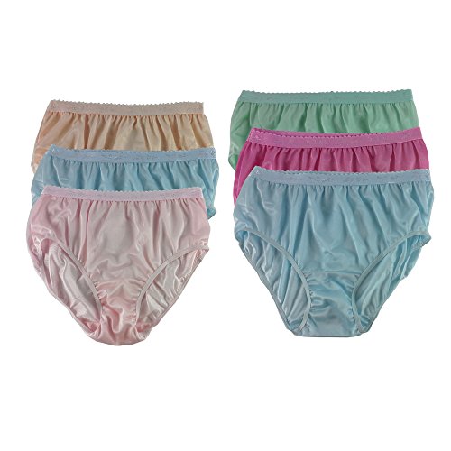 Pack Plus Size High Waist Nylon Panties for Women Jordan Ubuy