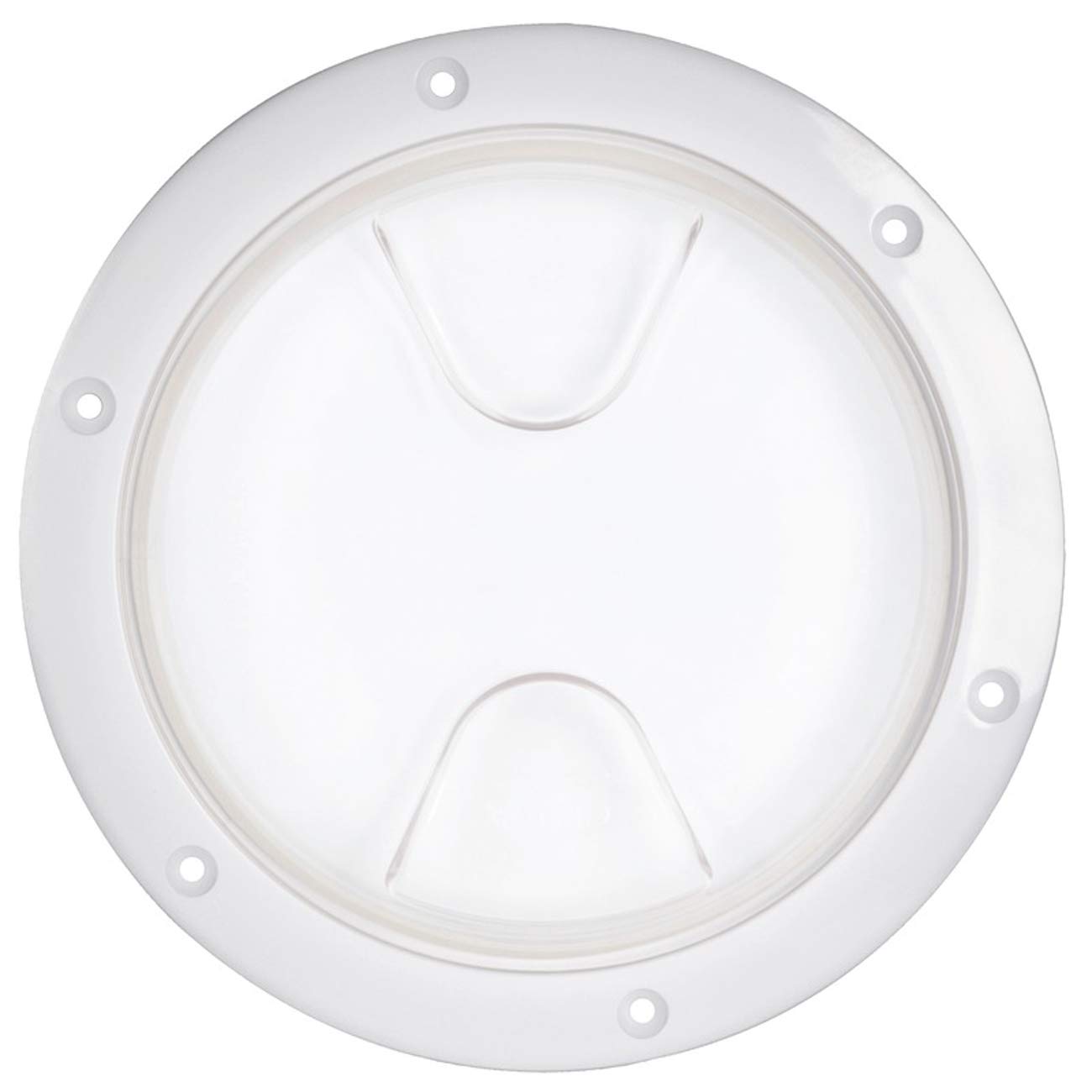 OSCULATI Inspection cover with thread and seal, diameter: 152 mm, colour: transparent