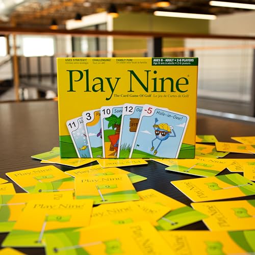 PLAY NINE The Card Game for Families,Best Strategy Game For Couples