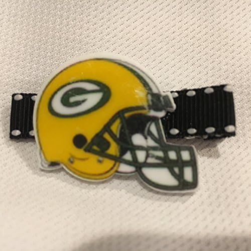 Green Bay Packers Hair Clip, Green Bay Girl, Packers Gifts