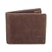 Polare RFID Blocking Cowboy Genuine Natural Crazy Horse Leather Bifold Wallet For Men
