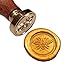 Wax Seal Kit, Botokon 1 PCS Bee Wax Stamp + 2 Pcs Wax Seal Sticks with Wicks (Wine Red and Gold) Gift Box Set, Great Embellishment of Cards, Envelopes, Wedding Invitations, Wine Packages, Gift Idea
