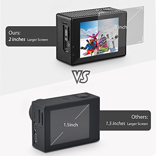 TUPIPA-1080P-Action-Camera-14MP-WiFi-Waterproof-Sports-Camera-140-Degree-Wide-Angle-Lens-30m-Underwater-DV-Camcorder-Black