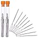 Pengxiaomei 18 Pieces Large-Eye Blunt Needles, Steel Embroidery Needle Tapestry darning Sewing Needles