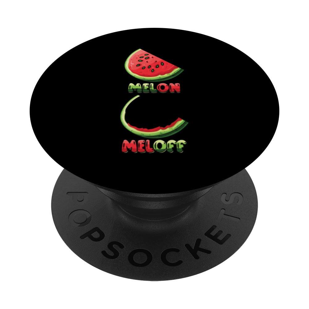 Melon Meloff - Funny Watermelon PopSockets Swappable PopGrip