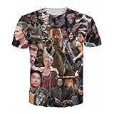 Women Men clothes 3d T Shirt The Walking Dead Cat print Christmas Harajuku T-Shirt