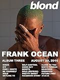 Inked and Screened Frank Ocean Blond Art Fabric