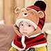 FEITONG Autumn Winter Baby Kids Girls Boys Warm Woolen Coif Hood Scarf Caps Hats