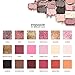 Eyeshadow Pallets, 18 Pigmented Eyeshadow Palette, Focallure Matte Glitter Shimmer Gold Colorful Makeup Eye Shadow