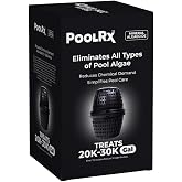 PoolRx Pool Unit #101066 6 Month Algaecide Treats 20k-30k gallons, Black
