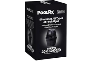 PoolRx Pool Unit #101066 6 Month Algaecide Treats 20k-30k gallons, Black