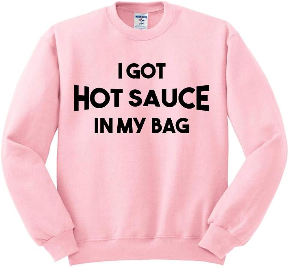 Sauce Hot in Unisex Sweatshirt Bag My Sweatshirts,Women 100 authentic