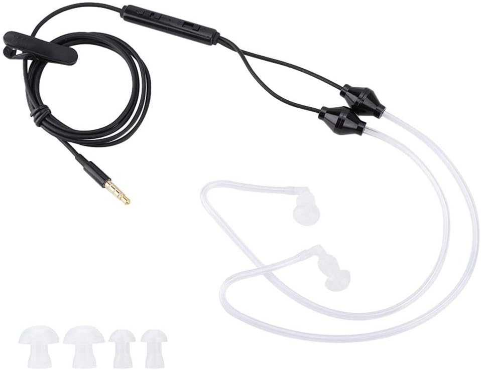 Walkie Talkie Earpiece with Mic 3.5mm Radio Earpiece