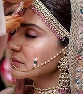 8 Types Of Bridal Nose Rings For Your Wedding Day