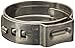 Oetiker 16702498 Stepless Ear Clamp, One Ear, 7 mm Band Width, Clamp ID Range 16.6 mm (Closed) - 19.8 mm (Open) (Pack of 25)