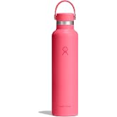 Hydro Flask Water Bottle - Insulated Stainless Steel - Non Spill, Leakproof in 24 Oz Popstar Pink