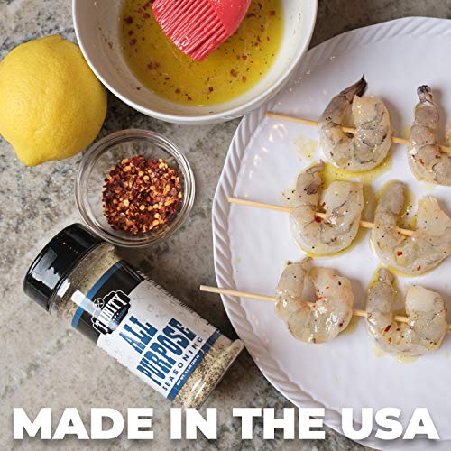 Trinity Provisions All Purpose Seasoning - Salt, Pepper & Garlic Spice Blend for Chicken, Fish, Beef, Veggies, Seafood, Eggs and More - Gluten Free, Non-GMO, and MSG Free