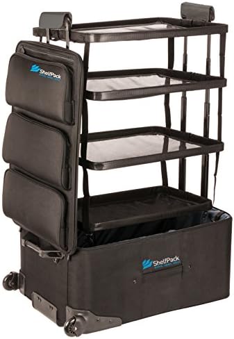 suitcase with shelves amazon
